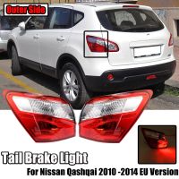 【528 Oiozkhjue ร้อน】♦ไฟตัดหมอกไฟเบรคท้ายด้านหลังรถ LED สำหรับ Nissan Qashqai 2010-2014อุปกรณ์เสริมรถยนต์เตือนไฟวิ่ง