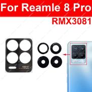 For OPPO Realme 8 Pro Rear Camera Glass Lens Back Camera Lens with Sticker