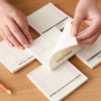 1 PCS ใหม่น่ารัก Kawaii รายสัปดาห์รายเดือน Work Planner Book Diary Agenda สำหรับ Office Kids School Supplies Note Pad Sticky Note-kxodc9393