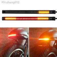 Flexible 48 LED Motorcycle Light Bar Strip Flexible Motorcycle Brake Lights Turn Signal LED Motor Light Tail Stop Strip Light