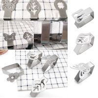 Special Offers 4Pcs Butterfly Tablecloth Clips Wedding Tablecloth Clamp Holder DIY Party Craft Decorative Stainless Steel Kitchen Supplies