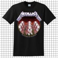 Hot sale Metallica Band Thin Lizzy band graphic Mens 100% Cotton Round Neck Short Sleeve T-Shirt  Adult clothes