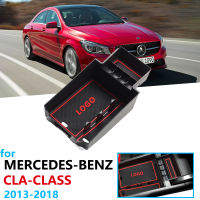 【Be worth】 purplekattt รถ Organizer อุปกรณ์เสริมสำหรับ Mercedes Benz CLA C117 W117 2014 2015 2017 2018 2019 180 200 220 250 AMG 45 CLA250กล่อง