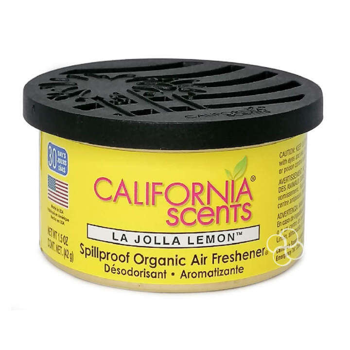 California Scents Organic La Jolla Lemon Air Freshener Lazada PH