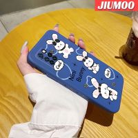 JIUMOO เคสสำหรับ Infinix Note 10 Pro NFC เคสซิลิโคนนิ่มแฟชั่นกระต่ายน่ารักลายดีไซน์ใหม่เคสกันกระแทกคลุมทั้งหมดเคสป้องกันเลนส์กล้อง