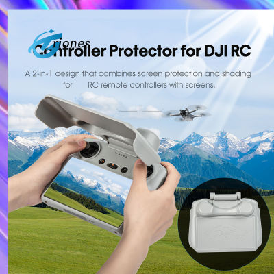 ฝาครอบปกป้องหน้าจอใช้ได้กับ Dji Rc พร้อมรีโมทคอนโทรลหน้าจอฝาครอบป้องกันผิวนอกป้องกันรอยขีดข่วน