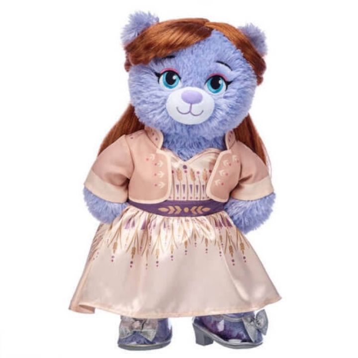 รุ่นใหม่-ตุ๊กตาหมีบิ้วอะแบร์-โฟรเซ่น-ภาคสอง-build-a-bear-สินค้ามือสองคุณภาพสูงนำเข้าอเมริกา