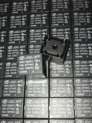 (ใหม่-ของแท้) LCI JQC-3FF-9VDC-1ZS รีเลย์ของ Hongfa (55) 5ฟุตกลุ่มของการแปลง T73 JS1-9V ทั่วไป