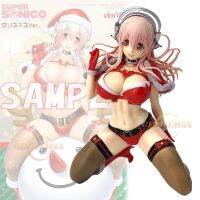 Super Sonico Kneeling Christmas Ver Anime Girl 17Cm PVC ตุ๊กตาขยับแขนขาได้ผู้ใหญ่ชุดสะสม Hentai ของเล่นของขวัญตุ๊กตา