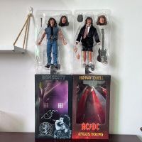 ทางหลวงไปนรก NECA Angus Young Ac/dc ACDC Bon Scott AC DC Mainan ตุ๊กตาแอคชั่น Kado Ulang Tahun Boneka Bergerak Bersama