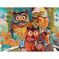 New Owl Puzzles 1000 Pieces Toys Children Education Animal Jigsaw Puzzle Game Adults DIY Difficult Challenge Stress Puzzles Gift