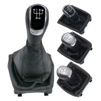 5/6ความเร็วเกียร์ธรรมดา Shift Knob Gaiter Boot สำหรับ Skoda Octavia II (09-12) สำหรับ Superb II (08-12) สำหรับ Yeti (09-12)