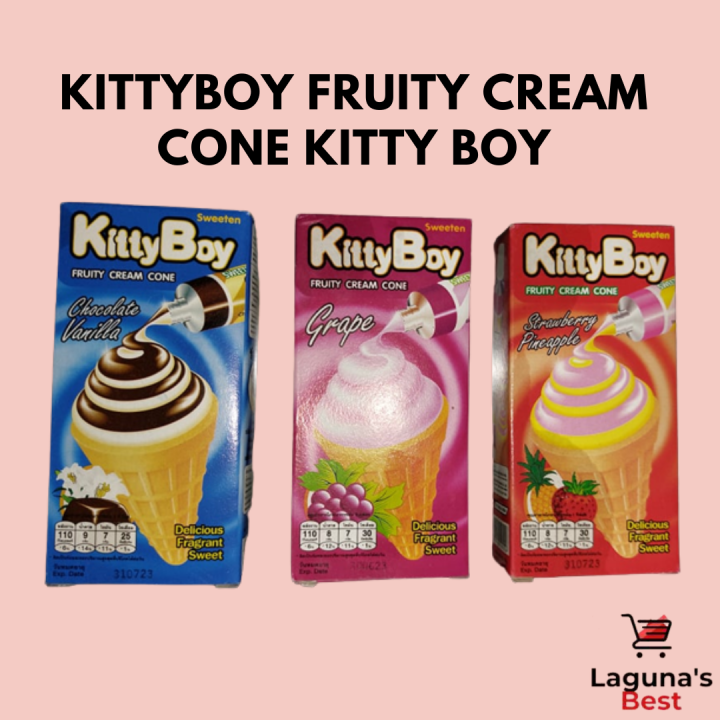 KittyBoy Fruity Cream Cone Kitty Boy from Thailand Lazada PH