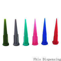 1000pk Opaque Plastic Conical Fluid Epoxy Resin Smoothflow Avoid Light Tapered Needle Glue Dispensing Tips