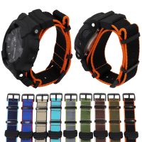 Nylon Kanvas Tali Gelang Jam untuk Casio G-Shock GA-110/100/120/150/200/400 GD-100/110/120 DW-5600 GW-6900 Gelang Pergelangan Tangan Band