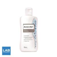 Acne-Aid Gentle Cleanser 100 ml. (สีฟ้า) สบู่เหลวล้างหน้า เหมาะสำหรับผิวแพ้ง่าย ที่มีแนวโน้มเป็นสิว