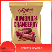 Almond &amp; Cranberry Chocolate Whittakers 180 G. (พร้อมส่ง)....