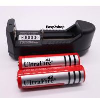 โปรโมชั่น ถ่านชาร์จ แท่นชาร์ต ถ่านชาร์ต 18650 UltraFire 3.7V 4800mAh ราคาถูก ไฟฉาย ไฟฉายLED ไฟฉายคาดหัว ไฟฉายแรงสูง