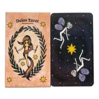 Delos Tarot Cards, High-Quality Tarot Board Game Cards, Oracle Party Divination Gift, Full English Deck