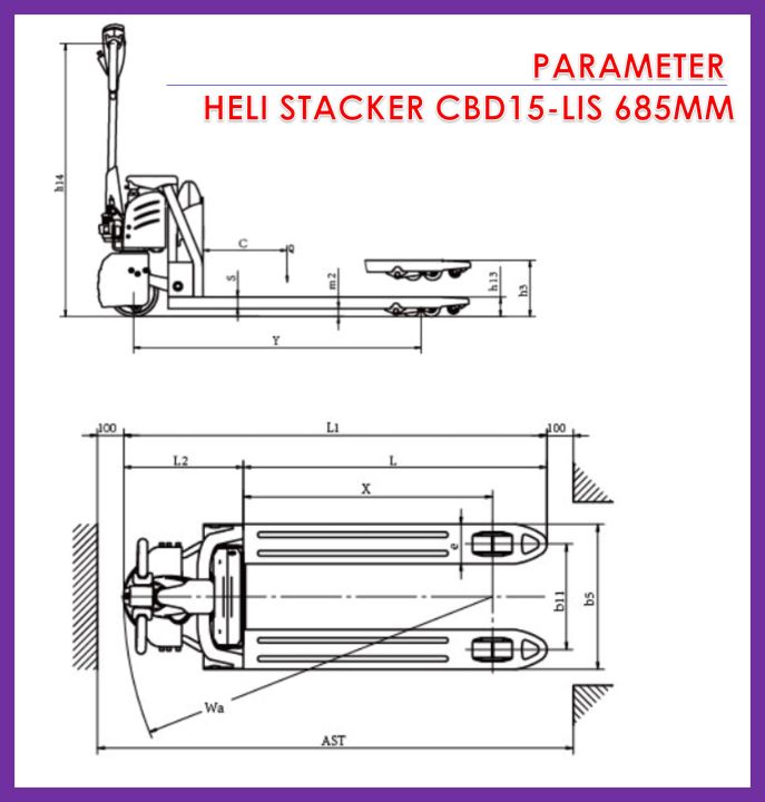 heli-cbd15j-lis685-1150mm-lithium-รถลากไฟฟ้า-แบตเตอรี่ลิเธียม-ประหยัด-คุ้มค่า-ออกใบกำกับภาษีได้-จัดส่งฟรีทั่วไทย