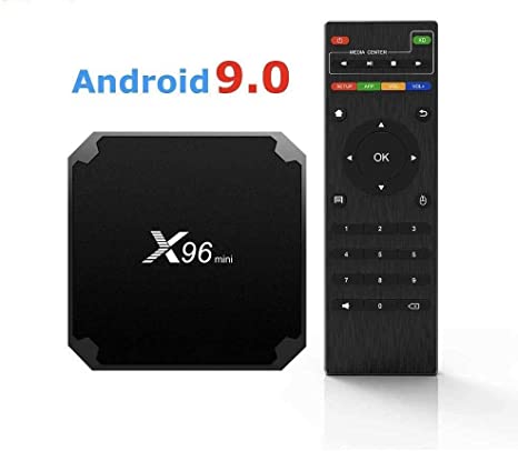 X96 Android 10.0 TV Box Support 2.4G WiFi 100M Ethernet 3D/4K HD HDR H.265 Android Box 1GB RAM + 8GB ROM 2021 Upgraded Android TV Box 