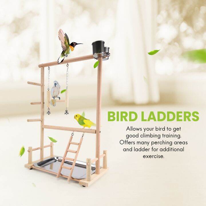 parrots-playground-natural-wooden-parrot-perch-gym-play-stand-parakeet-ladders-with-feeder-cups-and-toys-exercise-play