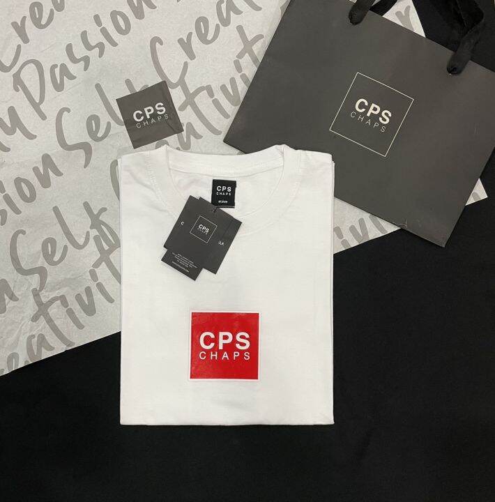 new-เสื้อยืดแขนสั้นcps-สกรีน-งานปัก-งานป้าย-cotton100-ชาย-หญิง-s-m-l-xl-no-45