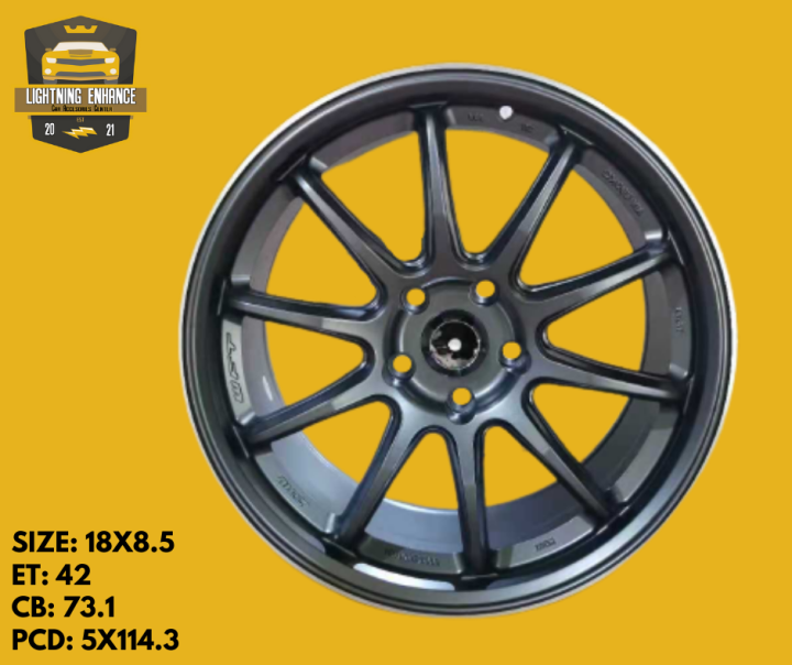 Size 18 M7XGR MAGS WHEEL / RIMS - R18 - PCD 5x114.3 - ET 42 - CB 73.1 ...