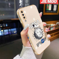 JIUMOO เคส A30s A50s A50ใหม่ลายท้องฟ้าพื้นผิวขอบสี่เหลี่ยมแบบใหม่เคสนิ่มกันกระแทกเคสมือถือฝาครอบป้องกันเลนส์กล้องถ่ายรูปทั้งหมด