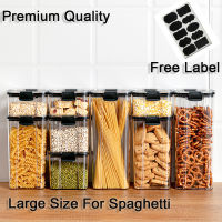 Food Storage Container Plastic Air Tight Food Storage Jar Kitchen Storage Jar Food Storage Box Multigrain Canisters Storage Can