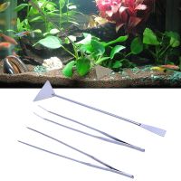 【YP】 3Pcs Aquarium Spatula 3 1 Aquatic Aquascaping Tools Set for Starter Kits