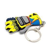 Motorcycle keychain yellow hand keychain toy keychain car keychain pendant gift for Kawasaki Z400 Z650 Z750 Z800 Z900