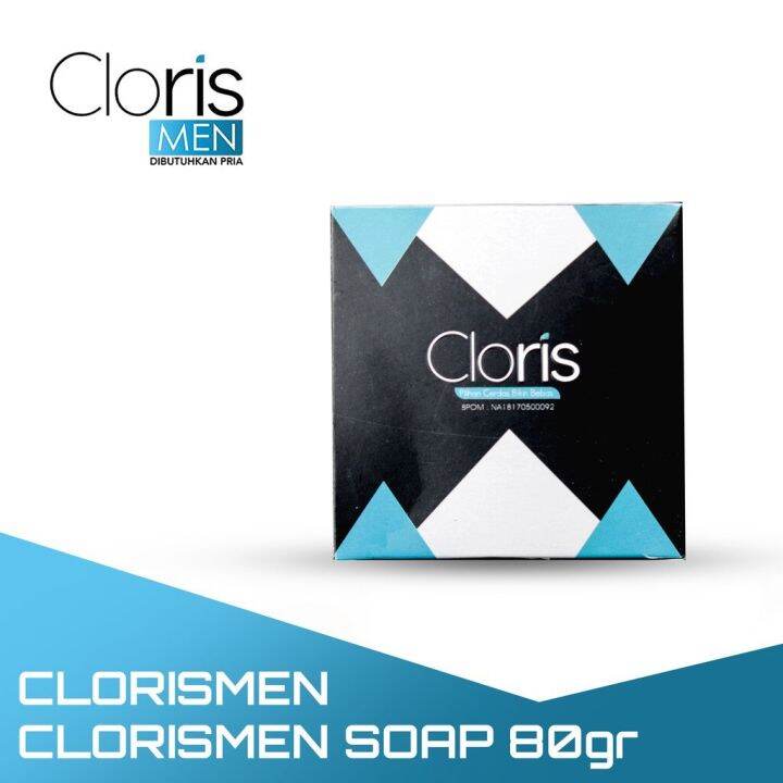 Sabun Wajah Pria Cloris Men Soap Acne Sabun Clorismen Cuci Muka Atasi ...