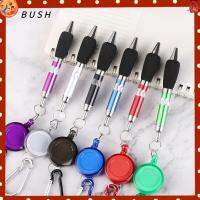 BUSH 1pc color random ลายเซ็น เครื่องเขียนแปลกใหม่ ต่อต้านการสูญหาย สำนักงานโรงเรียน ปากกาปีนเขา เครื่องมือเขียน พร้อมปากการิง ปากกาหมึกแห้ง