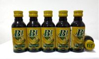 กล้วย B1 น้ำหวานรสกล้วยสูตรเข้มข้น ปริมาณ 60 ml. ( 5 ขวด )