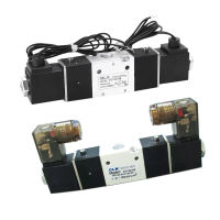 1PCS 3V120-M5นิวเมติก Air Solenoid วาล์ว32 Way AC220V DC24V DC12V 3V120-06ปกติปิด Valves