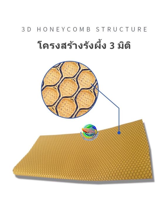 sss-ใยกรองรังผึ้ง-3d-ใยกรองตู้ปลา-บ่อปลา-ขนาด-50x80-cm-ตัดใส่ช่องกรองตู้ปลา-บ่อปลา-คละสี