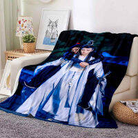 Petition Order Drama The Untamed xiao zhan wang yi bo Soft Throw Blanket Soft Cartoon Printed Bedspread Bedspread Sofa Gift