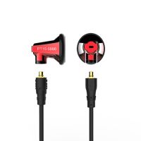 SENFER PT15 graphene unit flat headset transferable cable with wheat heavy DIY earphone music universal PT25 DT6 DT8 IE80 IM2