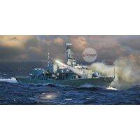 Trumer 06722 Assembly Model Kit 1700 Scale เรือ HMS ประเภท23 Frigate HMS Monmouth สำหรับ dam ทหารรุ่น Hobby Collection