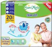 Tp HCM Tấm Lót Sunmate 20 Miếng Cải Tiến Mới Size 45 70Cm- Date luôn mới