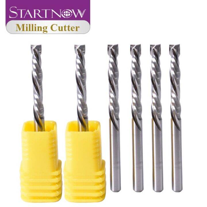 ใหม่2023-startnow-5pcs-up-amp-down-ตัดเครื่องตัดมิลลิ่งแบบฟันคู่ดอกสว่านเกลียวทังสเตนสตีลคาร์ไบด์-cnc-router-ดอกสว่านสลัก