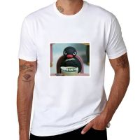 Pingu The Penguin Angry - Noot เสื้อยืดสีดำ T