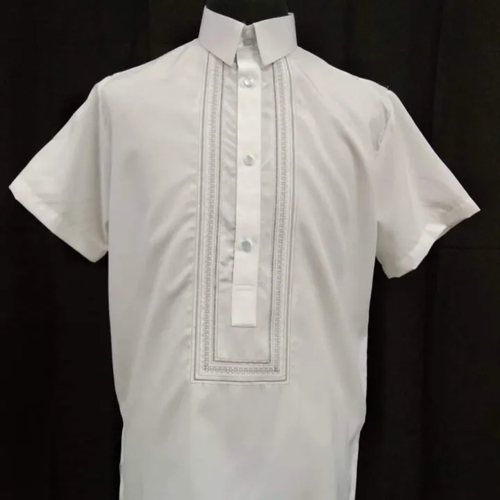 POLO BARONG White | Lazada PH