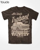 Trabant Die Legende T-Shirt Braun S51 Ddr Trabant Ostkult Weltkulturerbe P50Novelty For Printed Short Sleeve MenS Tops T Shirt 【Size S-4XL-5XL-6XL】