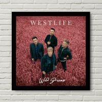 Westlife ฮีโร่ของฉันอัลบั้มเพลงปกคลุมโปสเตอร์ผ้าใบพิมพ์ลายภาพวาดตกแต่งบ้าน (ไร้กรอบ)