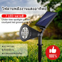 กันน้ำ ไฟปักสนามโซล่าเซลล์ โคมไฟสนาม ไฟตกแต่งสวน พลังงานแสงอาทิตย์ LED ใช้ในสวน