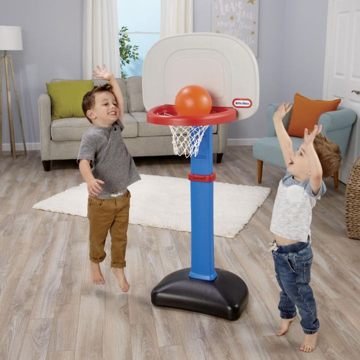นำเข้า-แป้นบาสเด็กปรับระดับได้-little-tikes-totsports-easy-score-basketball-set-toy-basketball-hoop-ราคา-2-500บาท-ลิขสิทธิ์แท้-นำเข้าจากอเมริกา