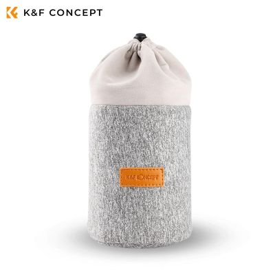 กระเป๋าใส่เลนส์กล้อง K&amp;F Camera Lens Bag, Protective Lens Pouch Bag 10*18cm (KF13.121)