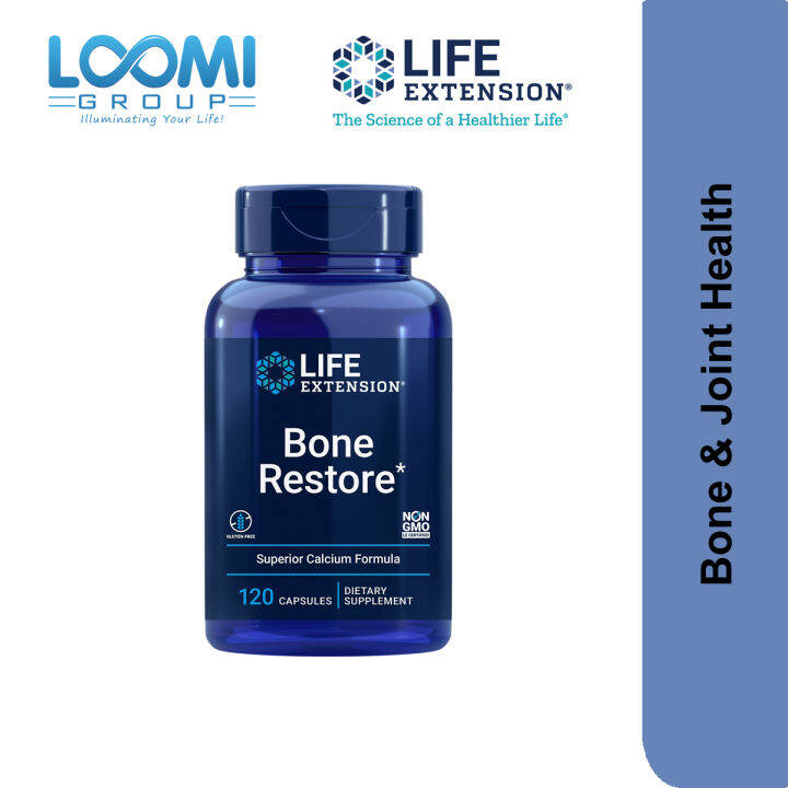 Life Extension Bone Restore 120 Vege Caps Lazada Singapore 8193